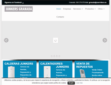 Tablet Screenshot of junkers-granada.com